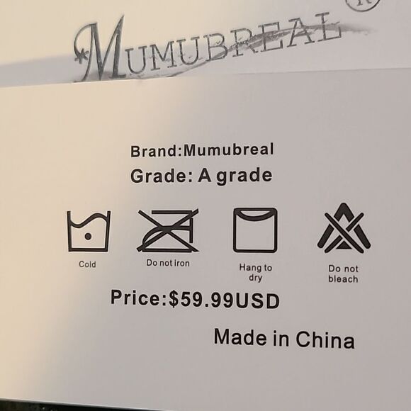 Mumubreal Black Cargo Jeans, Size XXL,  NWOT - Picture 10 of 10